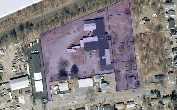 Pictures of Industrial, Land, Multifamily property located at 124 Switzer Ave, Springfield, MA 01109 for sales - image #1