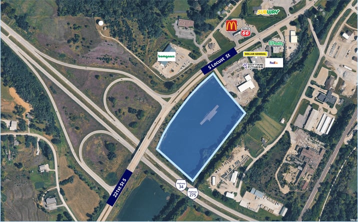 Pictures of Retail, Land property located at Hwy 34 & 221st Street, Glenwood, IA, USA, Glenwood, IA 51534 for sales - image #1