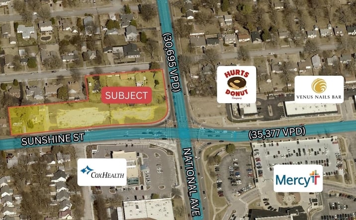 Pictures of Land property located at 1755 S National, Springfield, MO 65804 for sales - image #1