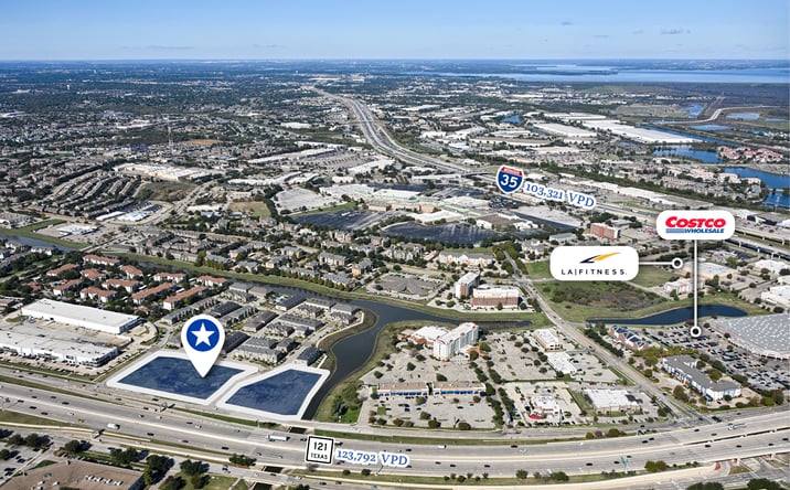 Pictures of Land property located at NWC of Levee Lane and Hwy 121, Lewisville, Texas 75067, Lewisville, TX 75067 for sales - image #1