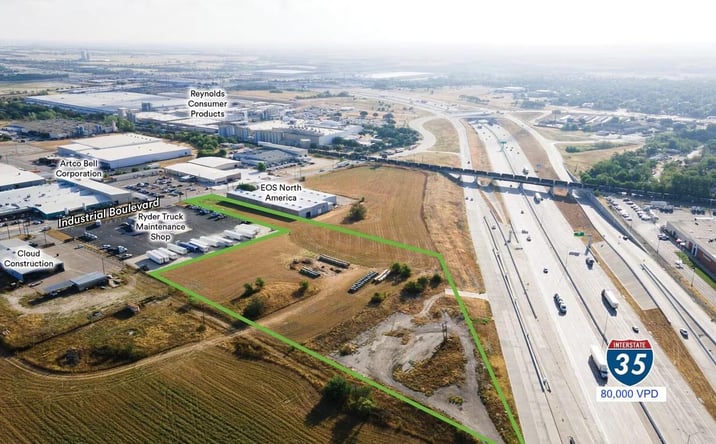 Pictures of Land property located at 2610 Industrial Blvd, Temple, TX 76504 for sales - image #1