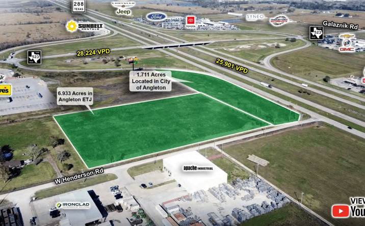 Pictures of Land property located at 40290 State Hwy 288, Angleton, TX 77515 for sales - image #1