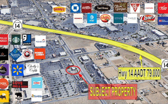 Pictures of Office, Retail property located at 40008 10th St W, Palmdale, CA 93551 for sales - image #1