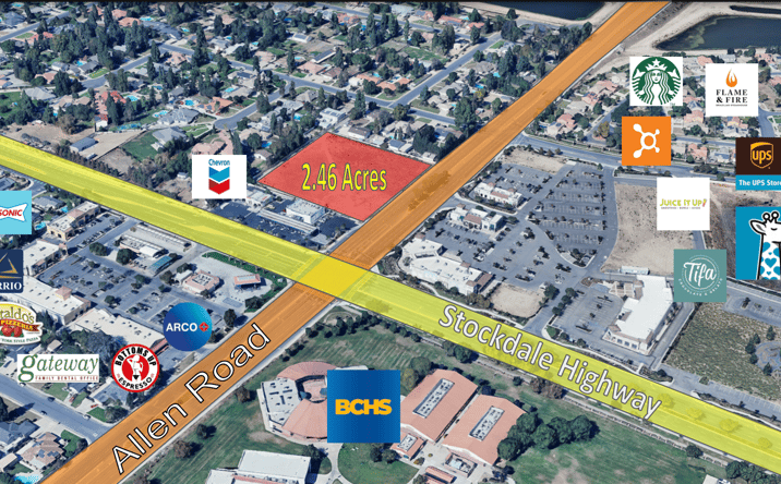 Pictures of Land property located at 55 Allen Rd, Bakersfield, CA 93314 for sales - image #1