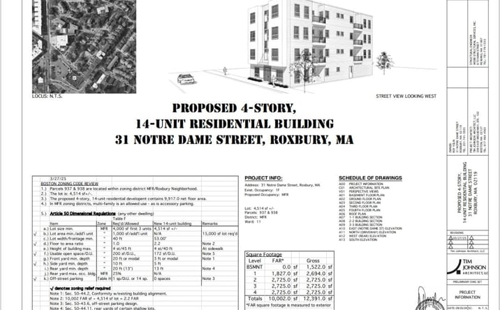 Pictures of Land, Multifamily property located at 29-31 Notre Dame, Roxbury MA 02119, Roxbury, MA 02119 for sales - image #1
