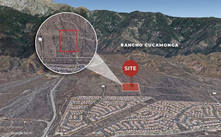 Pictures of Land property located at North Etiwanda, Rancho Cucamonga, CA 91701 for sales - image #1
