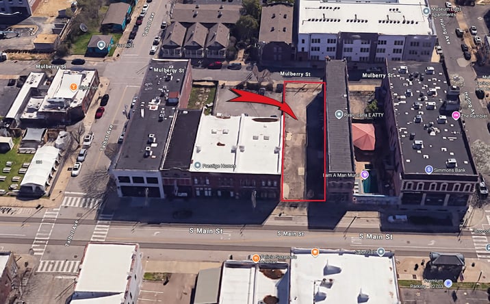 Pictures of Land property located at 386 S Main St, Memphis, TN 38103 for sales - image #1