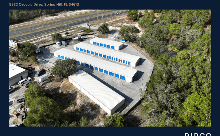 Pictures of Self Storage, Industrial property located at 9832 Osceola Drive, Spring Hill, FL 34613 for sales - image #1