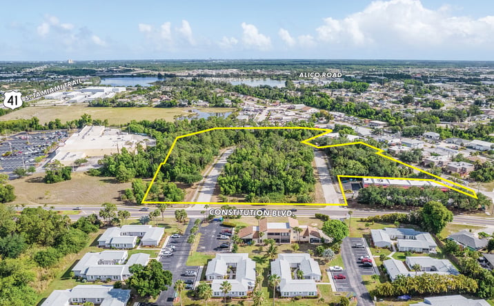 Pictures of Land property located at 7015 Constitution Blvd, Fort Myers, FL 33967 for sales - image #1
