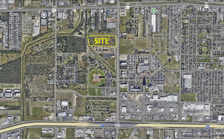 Pictures of Land property located at 400 S Ware Rd, McAllen, TX 78501 for sales - image #1