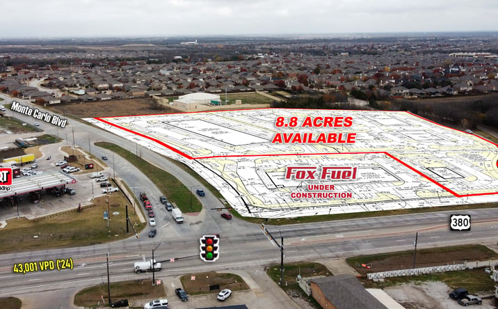 Pictures of Land property located at NEQ of US-380 & Monte Carlo Blvd, Princeton, TX 75407 for sales - image #1