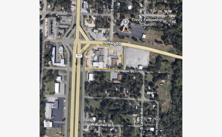 Pictures of Land property located at 1600 S Austin Ave, Denison, TX 75020 for sales - image #1