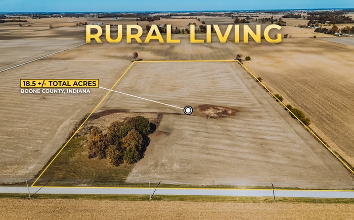 Pictures of Land property located at 18.5 +/- Acres Boone County, Lebanon, IN 46052 for sales - image #1