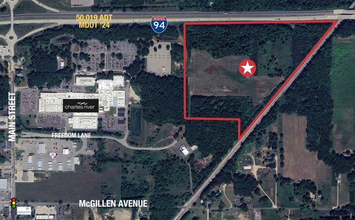 Pictures of Land property located at 22969 & 23440 E McGillen, Mattawan, MI 49071 for sales - image #1