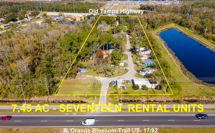 Pictures of Mobile Home Park, Multifamily property located at 4845 S Orange Blossom Trail, Kissimmee, FL 34758 for sales - image #1