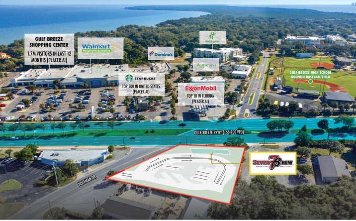 Pictures of Retail property located at 401 Gulf Breeze Pkwy, Gulf Breeze, FL 32561 for sales - image #1