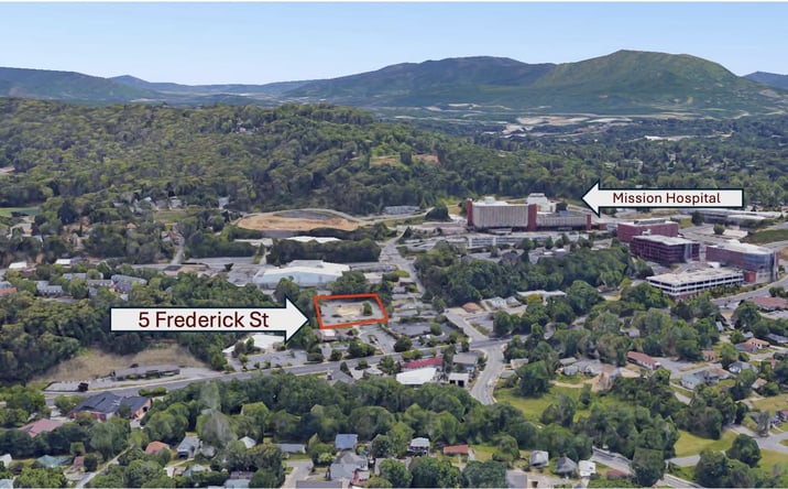 Pictures of Office, Land property located at 5 Frederick Street, Asheville, NC 28801 for sales - image #1