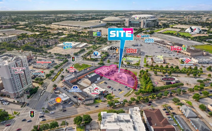 Pictures of Retail property located at 8017 Main St, Houston, TX 77025 for sales - image #1