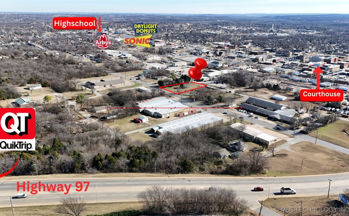 Pictures of Land property located at 223 E Jackson Avenue N, Sapulpa, OK 74066 for sales - image #1