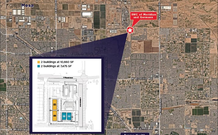 Pictures of Land, Office property located at 22340 E Queen Creek Rd, Queen Creek, AZ 85142 for sales - image #1