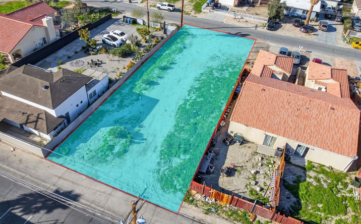 Pictures of Land property located at Caliente Dr, Desert Hot Springs, CA 92240 for sales - image #1