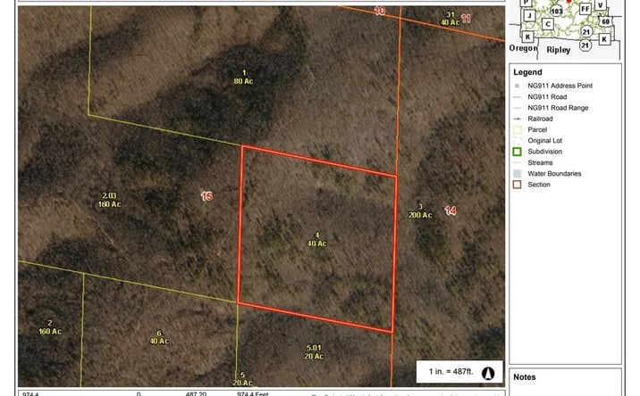Pictures of Land property located at 001 Carter 205A, Van Buren, MO 63965 for sales - image #1