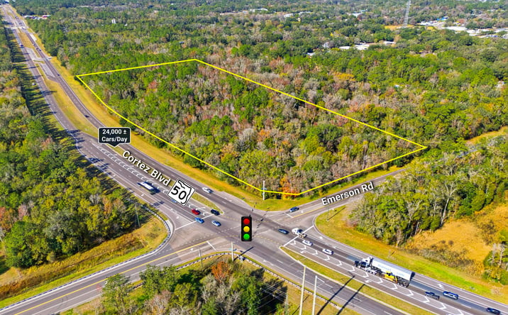 Pictures of Land property located at 0 Cortez Blvd, Brooksville, FL 34601 for sales - image #1