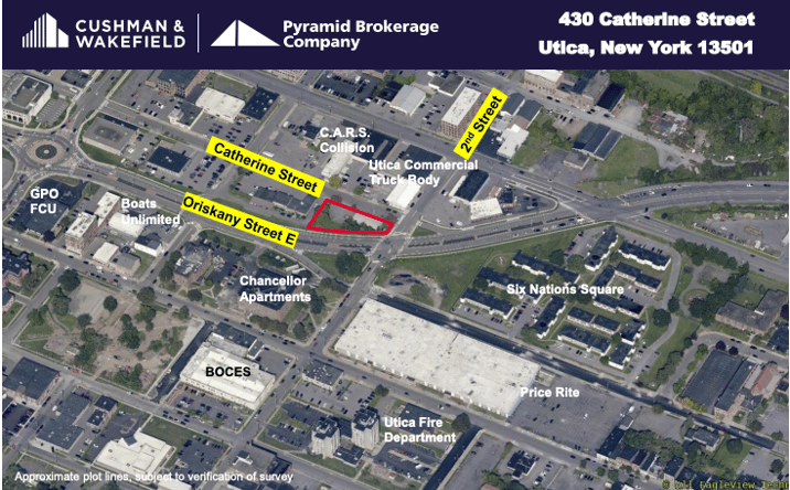 Pictures of Office property located at 430 Catherine St, Utica, NY 13501 for sales - image #1
