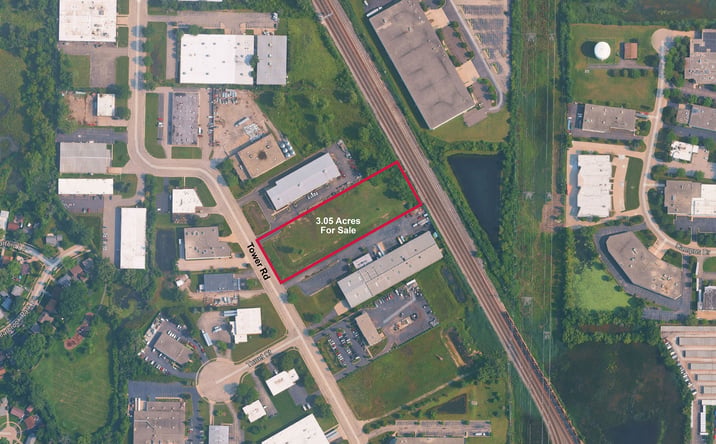 Pictures of Land property located at 913 Tower Rd, Mundelein, IL 60060 for sales - image #1