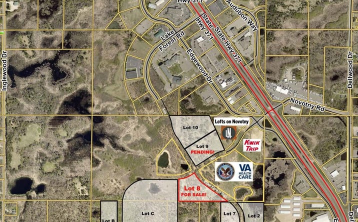 Pictures of Retail, Office property located at Lot 8, Novotny Road, Baxter, MN 56425 for sales - image #1