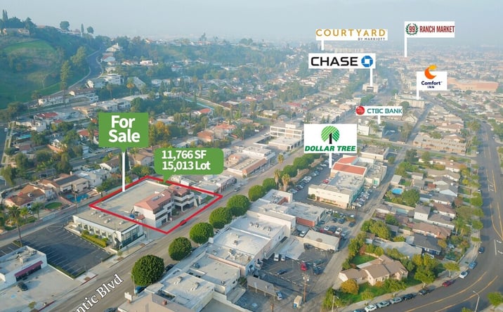 Pictures of Office property located at 809 S Atlantic Blvd, Monterey Park, CA 91754 for sales - image #1