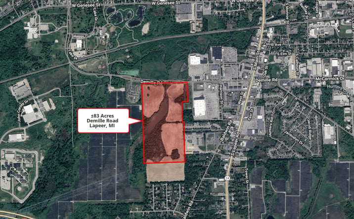 Pictures of Land property located at Demille Rd, Lapeer, MI 48446 for sales - image #1