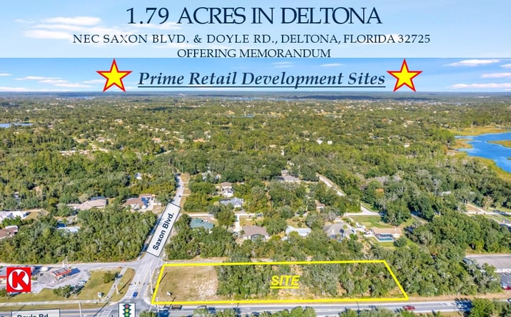 Pictures of Land property located at 1724 Doyle Rd, Deltona, FL 32725 for sales - image #1