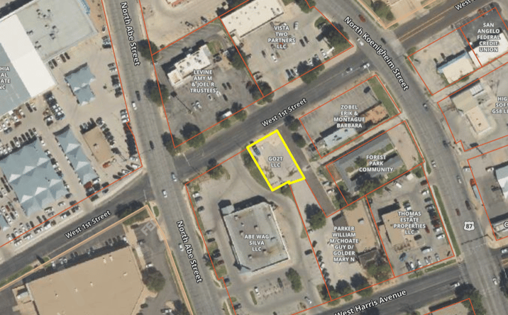 Pictures of Land property located at 325 W 1st St, San Angelo, TX 76903 for sales - image #1