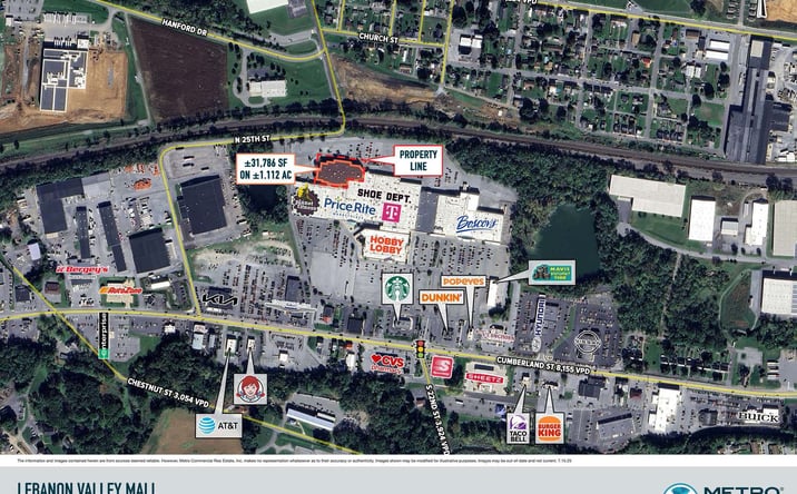 Pictures of Retail property located at 2200 Lebanon Valley Mall, Lebanon, PA 17042 for sales - image #1
