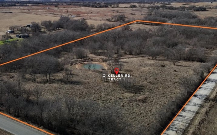 Pictures of Land property located at 1 Keller Road, Wilson, OK 73463 for sales - image #1