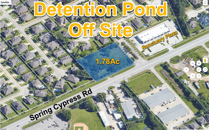 Pictures of Land property located at 4510 Spring Cypress Rd, Spring, TX 77388 for sales - image #1