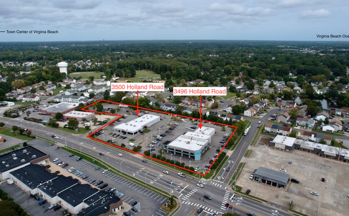 Pictures of Retail, Industrial, Special Purpose property located at 3496 & 3500 Holland Road, Virginia Beach, VA 23452 for sales - image #1
