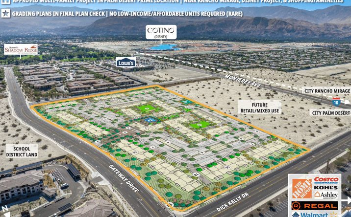 Pictures of Land property located at Gateway Dr, Palm Desert, CA 92211 for sales - image #1