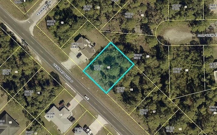 Pictures of Land property located at 4960 Leonard Blvd S, Lehigh Acres, FL 33973 for sales - image #1