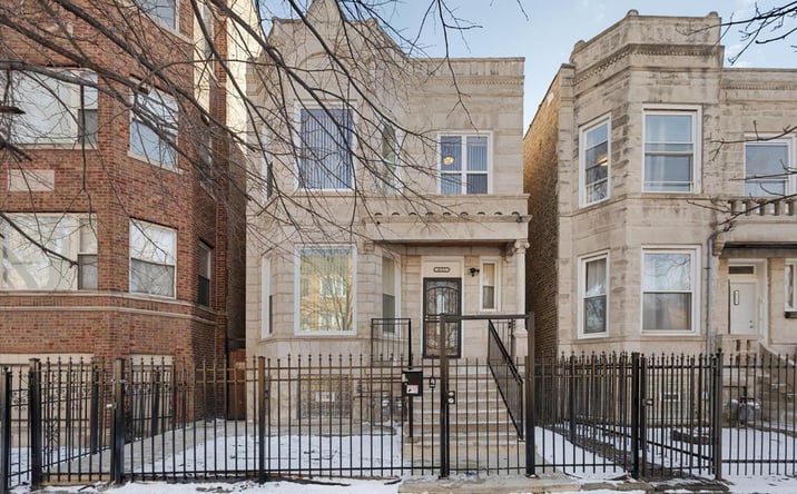 Pictures of Multifamily property located at 4211 W Gladys Avenue, Chicago, IL 60624 for sales - image #1