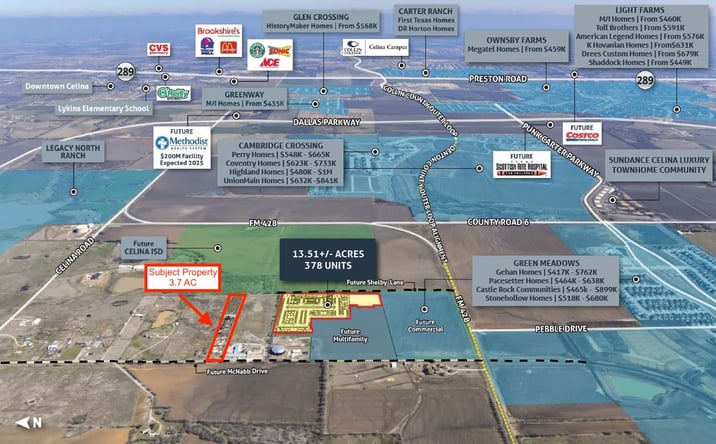 Pictures of Land, Mobile Home Park property located at 1407 Shelby Ln, Celina, TX 75009 for sales - image #1