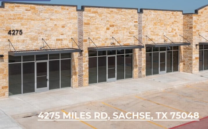 Pictures of Retail property located at 4275 Miles Rd, Sachse, TX 75048 for sales - image #1