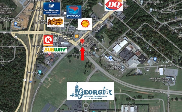 Pictures of Land property located at 200 General Courtney Hodges Blvd, Perry, GA 31069 for sales - image #1