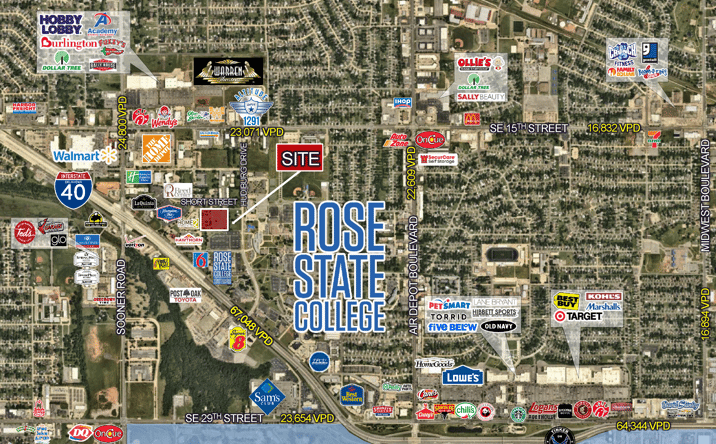 Pictures of Hospitality, Land property located at 6004 Short St, Midwest City, OK 73110 for sales - image #1
