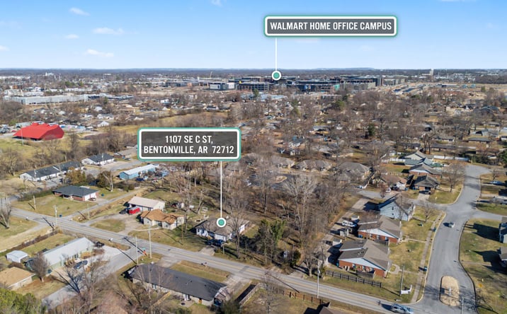 Pictures of Land property located at 1107 SE C St, Bentonville, AR 72712 for sales - image #1