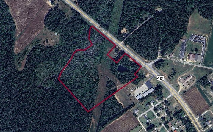 Pictures of Land property located at 0 US Hwy 421 S, Erwin, NC 28339 for sales - image #1
