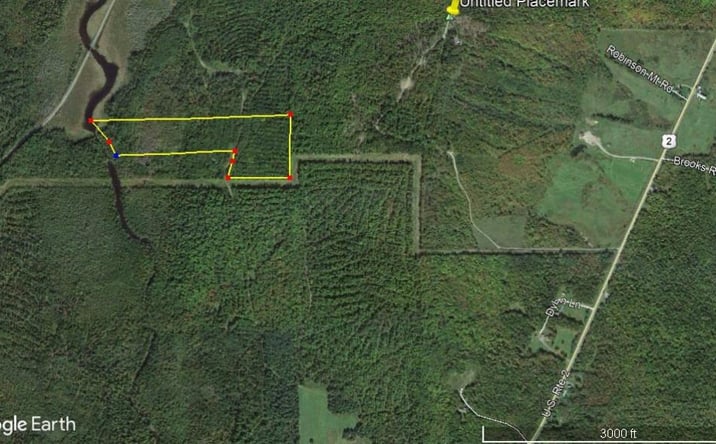Pictures of Land property located at Rocky Hill Road lot 4, Island Falls, ME 04747 for sales - image #1