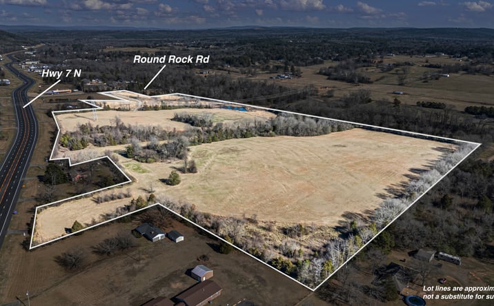 Pictures of Land property located at 75 Round Rock Rd, Russellville, AR 72802 for sales - image #1