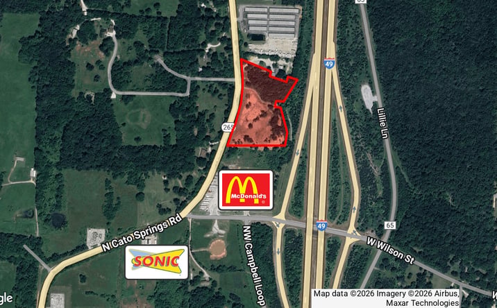 Pictures of Land property located at N Cato Springs, Greenland, AR 72737 for sales - image #1
